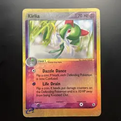 Kirlia 35/109 Ruby and Sapphire Reverse Holo - Pokemon TCG - MP - Image 1