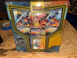 Pokemon Charizard Reshiram Gx League Battle Deck New - Image 1