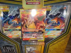 Pokemon Charizard Reshiram Gx League Battle Deck New - Image 2