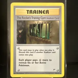 Pokemon TCG The Rocket’s Training Gym 104/132 - Gym Heroes HP - Image 1