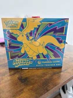 Pokemon Ascended Heroes ETB Pokemon Center Exclusive Factory Sealed - Image 1