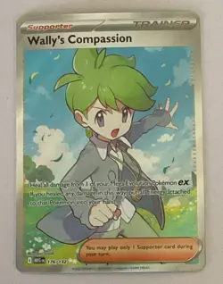 Pokemon Wally's Compassion Me01: Mega Evolution 176/132 Ultra Rare Full Art Holo - Image 1