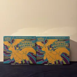 x2 BUNDLE Pokemon Ascended Heroes ETB Sealed Box Brand New- IN HAND - Image 1