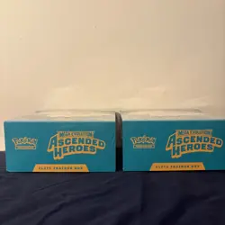 x2 BUNDLE Pokemon Ascended Heroes ETB Sealed Box Brand New- IN HAND - Image 2