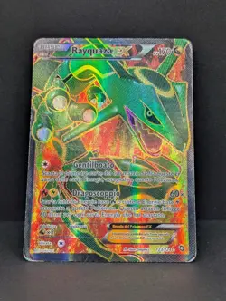 Rayquaza EX Full Art 123/124 Dragons Exalted Holo Rare Pokemon TCG ITALIAN HP - Image 3