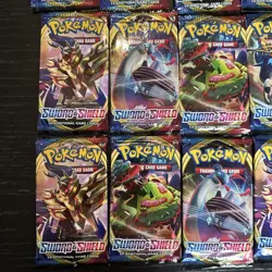 Pokemon TCG Sword and Shield Base Set Booster Pack (20 Lot) NEW/SEALED - Image 4