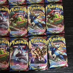 Pokemon TCG Sword and Shield Base Set Booster Pack (20 Lot) NEW/SEALED - Image 5