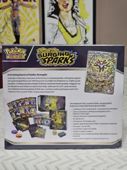 Pokemon TCG Surging Sparks Pokemon Center ETB Elite Trainer Box - Image 3