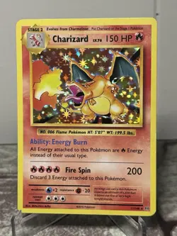 Charizard 11/108 Holo Rare - Pokemon XY Evolutions - MP - Image 1