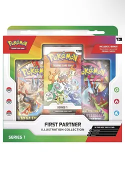 Pokemon TCG First Partner Illustration Collection Series 1 New/Sealed Ships 3/20 - Image 1