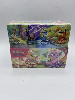Pokemon TCG SV8.5 Prismatic Evolutions Mini Tin Display - Factory Sealed - Image 1