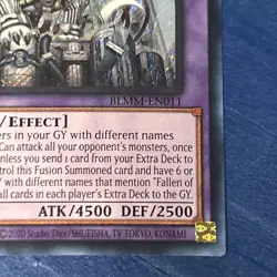 YUGIOH ALBA SYSTEM DOGMATIKALAMITY BLMM-EN011 SECRET 1ST ED NM - Image 4