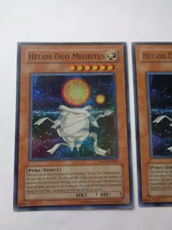 Playset: 3x Helios Duo Megistus WC6-EN003 (Super Rare, Unlimited, Near Mint NM) - Image 3
