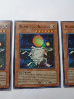 Playset: 3x Helios Duo Megistus WC6-EN003 (Super Rare, Unlimited, Near Mint NM) - Image 4