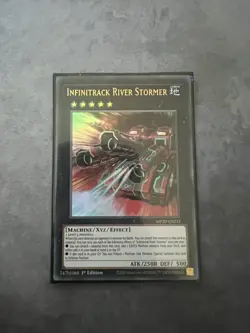 Infinitrack River Stormer NM 1st Ed Ultra Rare MP20-EN212 Yu-Gi-Oh! - Image 1