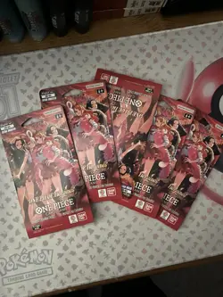 One Piece EB03 Heroines Edition Sleeved Booster Packs X5 - Image 1