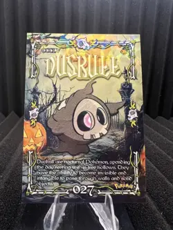 Duskull #27 - Cracked Ice Holo - Prisma Trick or Treat Cards - Pokemon - Image 1