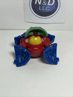 Bakugan Dual Attitude Frosch - Pyrus Aquos Red Blue Battle Brawlers W/Card RARE - Image 2