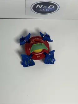 Bakugan Dual Attitude Frosch - Pyrus Aquos Red Blue Battle Brawlers W/Card RARE - Image 3