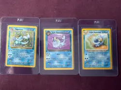 Pokemon Vaporeon Dark Vaporeon Light Vaporeon Cards Lot 3 Wizards English TCG - Image 1