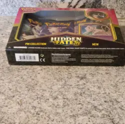 Pokemon Hidden Fates Pin Collection Mew Box with Promo Card & Booster Packs - Image 5