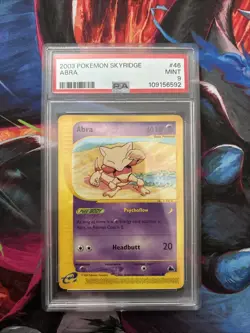 Abra 46/144 2003 Pokemon Skyridge PSA 9 Card - Image 2