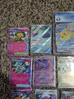 Pokemon 15 Card Lot - SIR, Illustrations, VMAX, VSTAR, Full Arts, Pikachu & More - Image 2