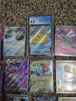 Pokemon 15 Card Lot - SIR, Illustrations, VMAX, VSTAR, Full Arts, Pikachu & More - Image 3