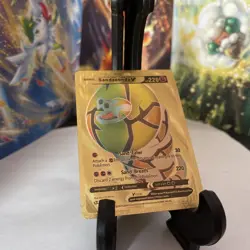 Sandaconda V HP220 - Gold Foil 🔥Fan Art 🔥Pokemon Card - NM - Image 3