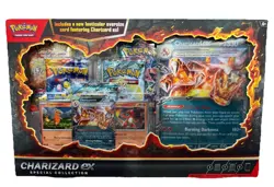 Pokemon TCG Charizard ex Special Collection Box Promo Cards Booster Packs 2023 - Image 1