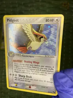 Vintage Pokemon TCG Pidgeot 2/17 Holo Rare Pop Series 2 Promo Card 2005 - Image 1