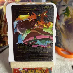 Pokemon Venusaur, Charizard Blastoise VMAX 400H Black Foil Fan Art Card 143/203 - Image 1