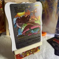Pokemon Venusaur, Charizard Blastoise VMAX 400H Black Foil Fan Art Card 143/203 - Image 2