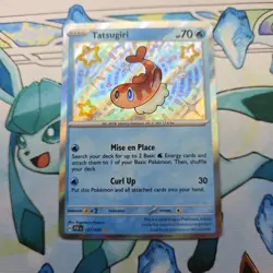 Tatsugiri 127/091 SV Paldean Fates Baby Shiny Pokemon TCG Card - Image 1