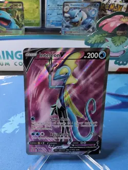 Inteleon V - 180/192 - Pokemon Rebel Clash Sword & Shield Full Art Rare Card NM - Image 1