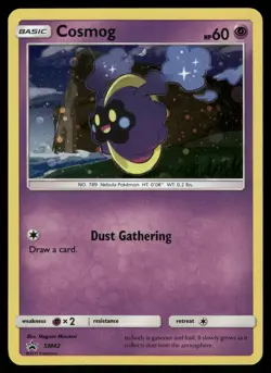 Cosmog Holo SM42 SM Promos Pokemon Card - Image 1