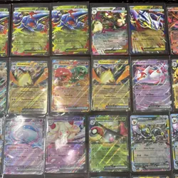 Pokemon ex Mega Double Rare Mixed Lot of 63 Cards English NM/M - Image 2