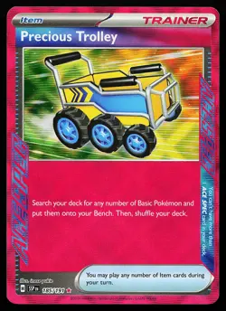 Precious Trolley 185/191 Holo Ace Spec Surging Sparks Pokemon Card - Image 1