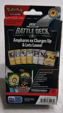 Pokemon TCG: Ampharos ex Battle Deck (Ready-to-Play 60-Card Deck) - Image 2