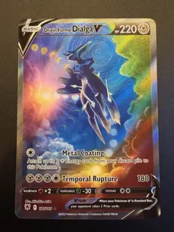 Origin Forme Dialga V 177/189 Astral Radiance Pokemon Card - Image 1