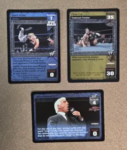 WWE Raw Deal CCG: 3 Ultra Rare Card Set - Image 1
