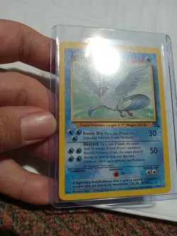 Articuno 17/62 Fossil Pokemon Card TCG CCG NON HOLO Rare LP - Image 5