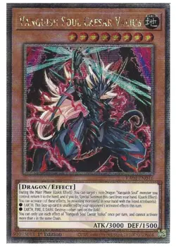 RA04-EN046 Vanquish Soul Caesar Valius- Quarter Century Secret Rare Card 1st Ed - Image 1