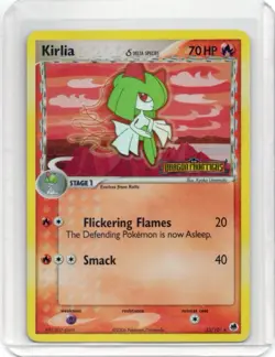 Pokemon Card - Kirlia Reverse Stamp - 33/101 - Dragon Frontiers - 2006 - Image 1
