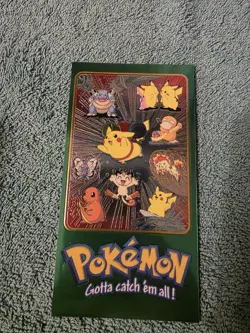 Pokemon Topps TV Animation Edition Series 2 Jumbo Holo Cards Complete Set Of 5 - Image 3