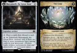 MTG Matzalantli, the Great Door // The Core - Foil, The Lost Caverns of Ixalan, - Image 1