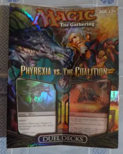Magic The Gathering - Phyrexia Vs Coalition Duel Decks - NEW SEALED - Image 1