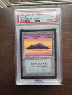 Magic: the Gathering Island 1993 MtG CE PSA 9 WOTC - Image 1