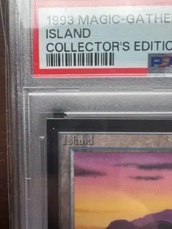 Magic: the Gathering Island 1993 MtG CE PSA 9 WOTC - Image 2