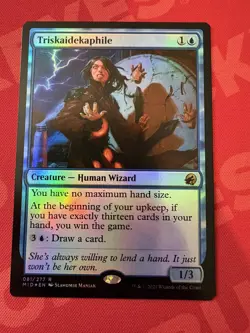 MTG FOIL Triskaidekaphile - Innistrad: Midnight Hunt #081 - Image 1
